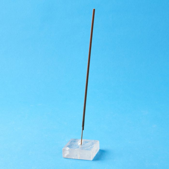 Crystal Square Incense Holder
