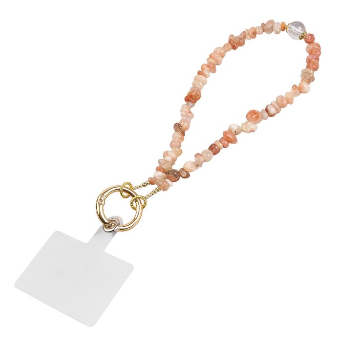 Sunstone Chip Phone Charm