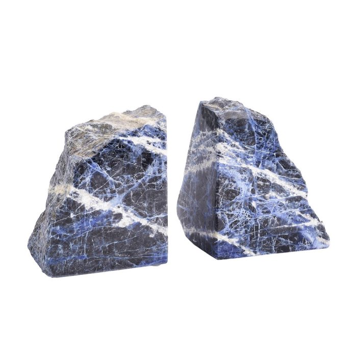 Sodalite Bookends - 1.78kg