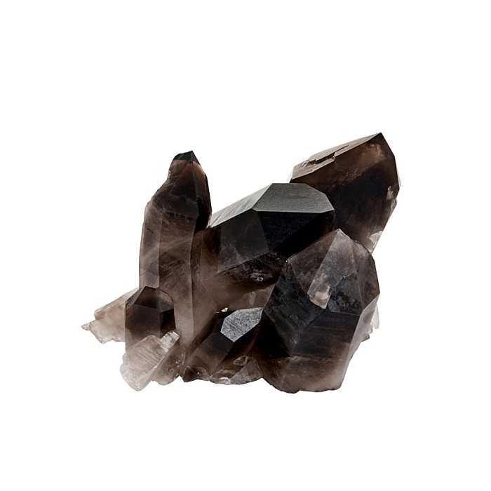 Smoky Quartz Crystal Cluster