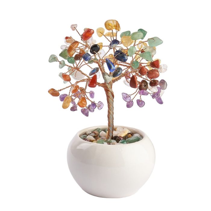 Chakra Gem Tree in Cup