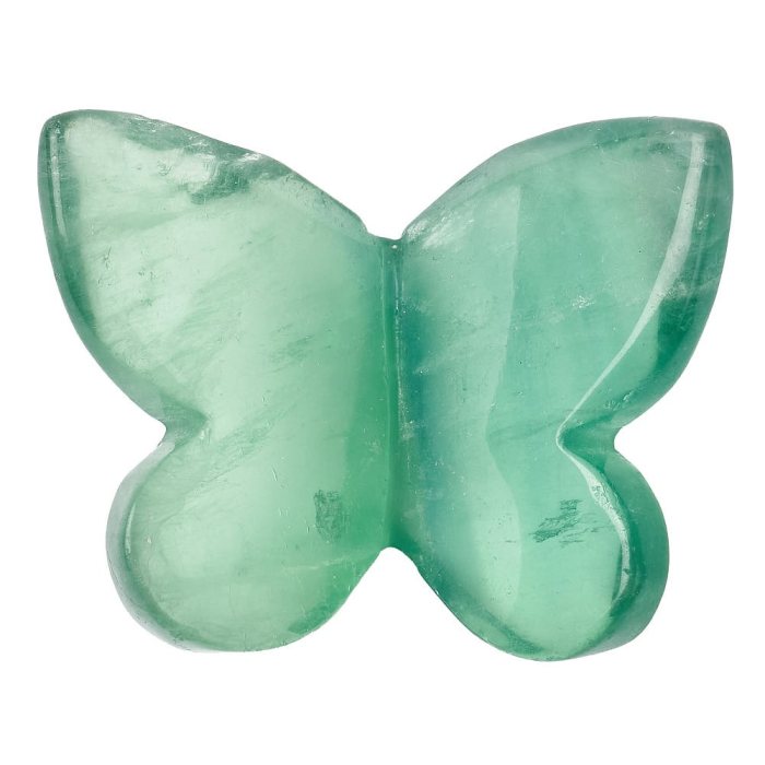 Fluorite Butterfly Carving