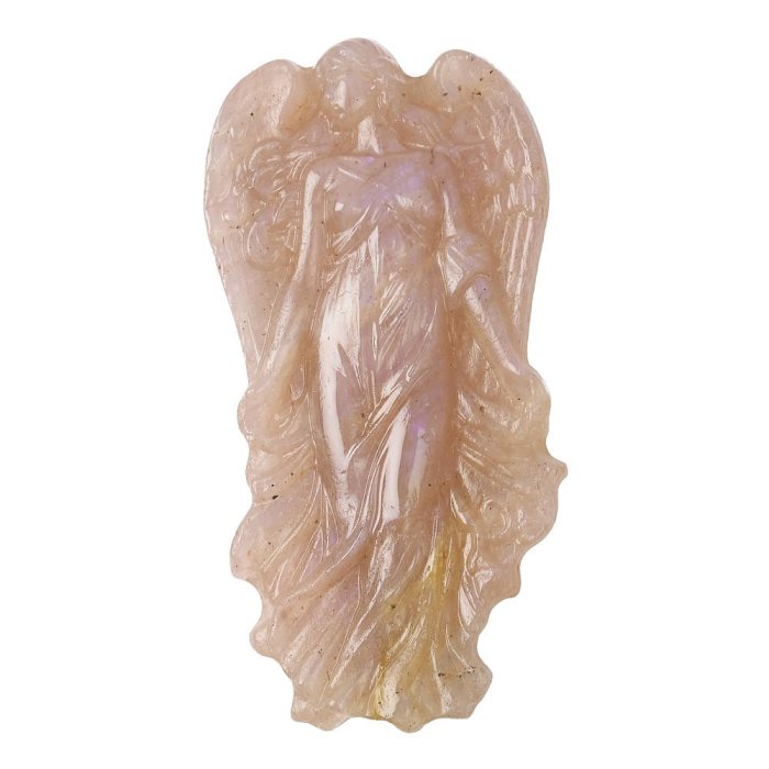 Moonstone Angel Carving