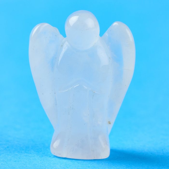 Quartz Pocket Angel Carving