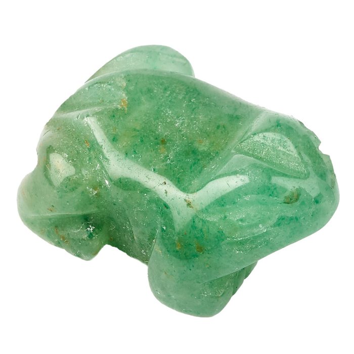 Green Aventurine Frog Carving - 30mm