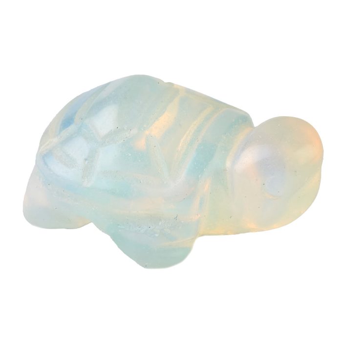 Opalite Turtle Carving - 30mm