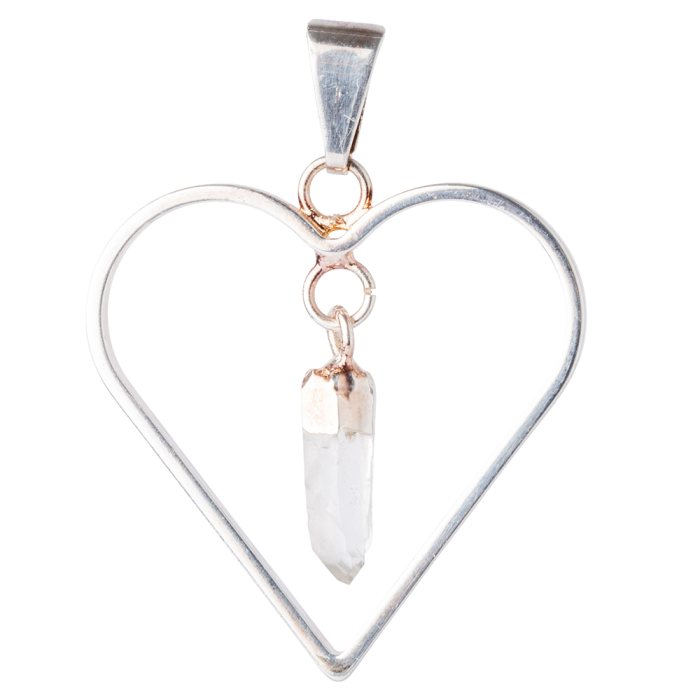 Heart Pendant - Silver Plated