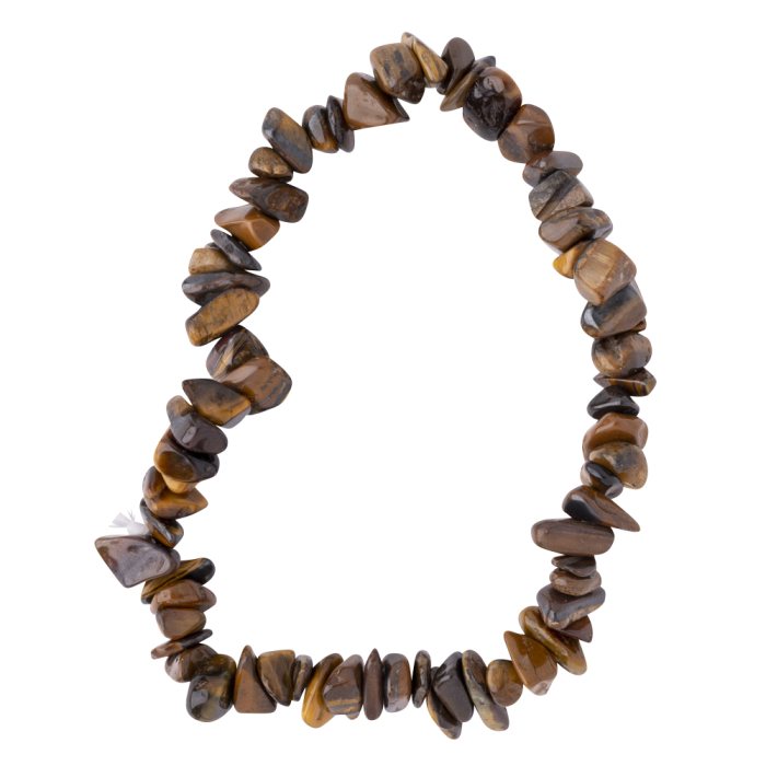 Tiger eye chip bracelet