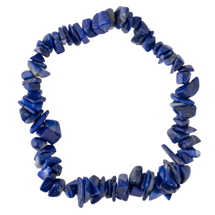 Lapis lazuli chip bracelet