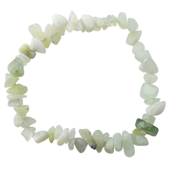 New jade chip bracelet