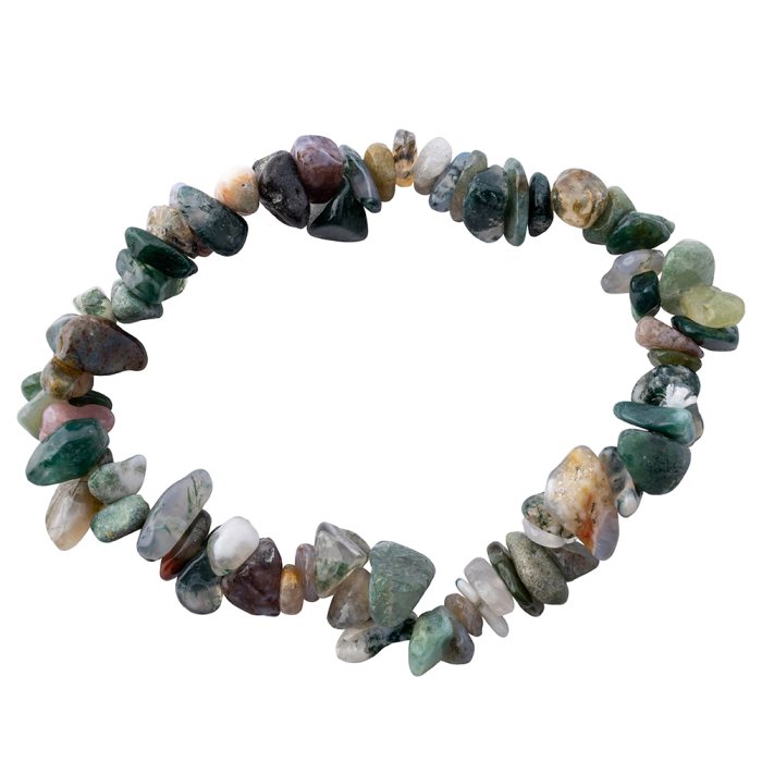 Fancy jasper chip bracelet
