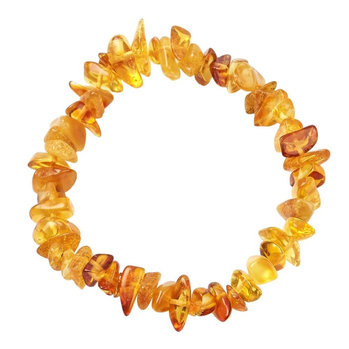 Amber Chip Bracelet
