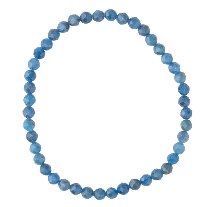 Apatite faceted bracelet