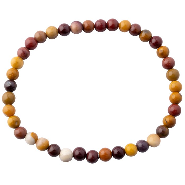 Mookaite bead bracelet