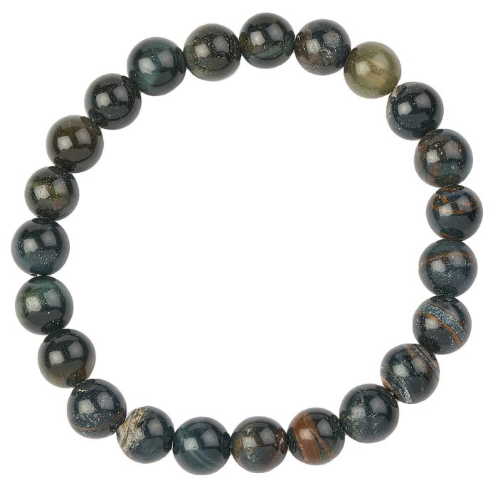 Blue Tiger eye bead bracelet