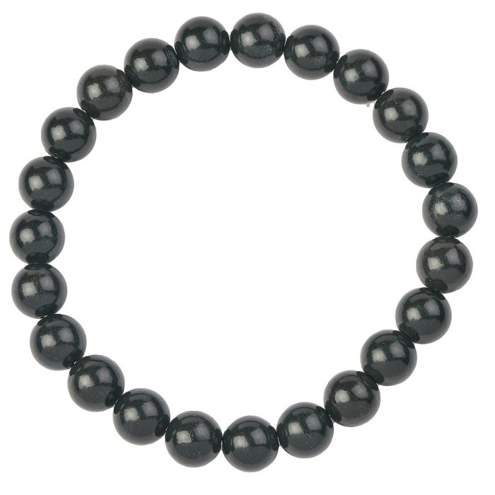 Shungite bead bracelet