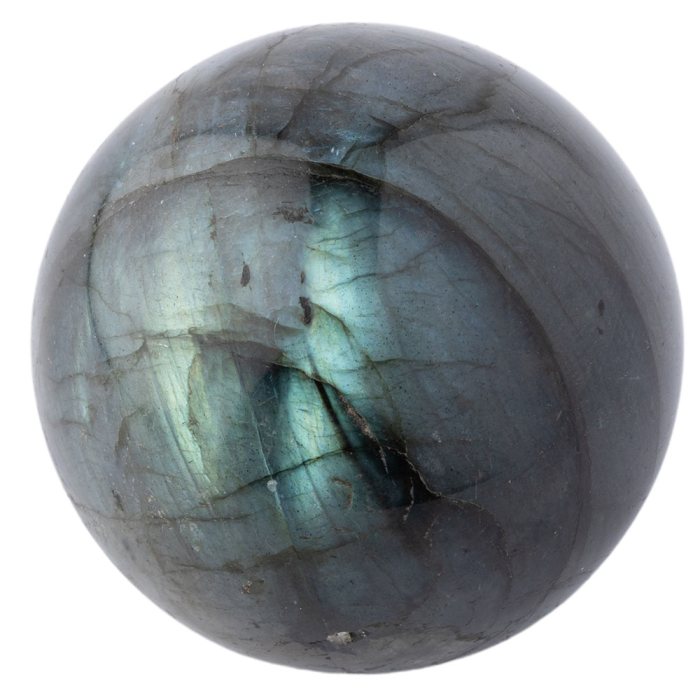 Labradorite Crystal Sphere - Approximately 40mm 