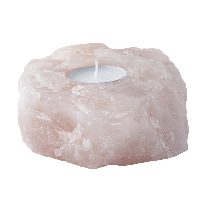 Rose Quartz Tealight Holder