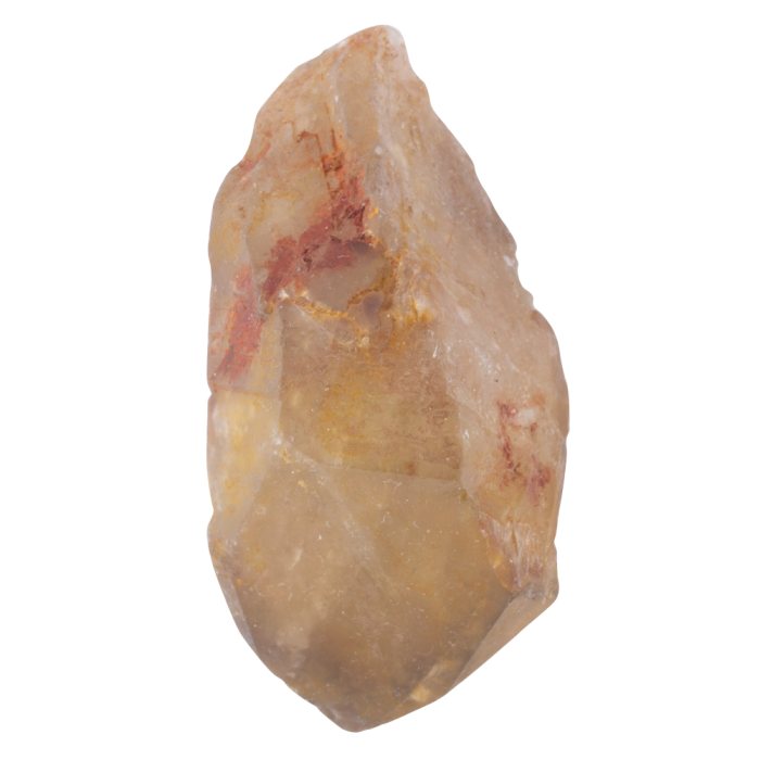 Double Terminated Natural Rough Citrine Point