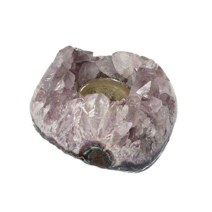Amethyst Polished Tealight Holder