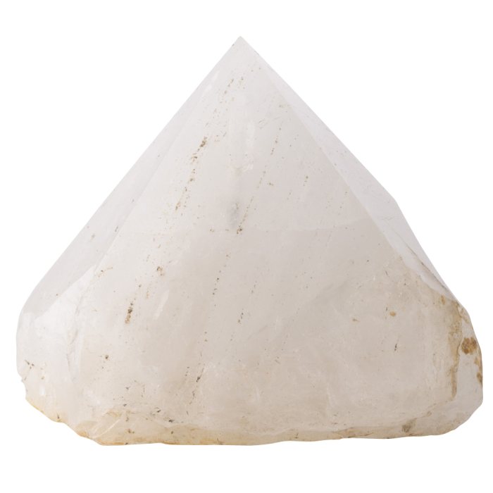 Rock Crystal Polished Point Incense Holder
