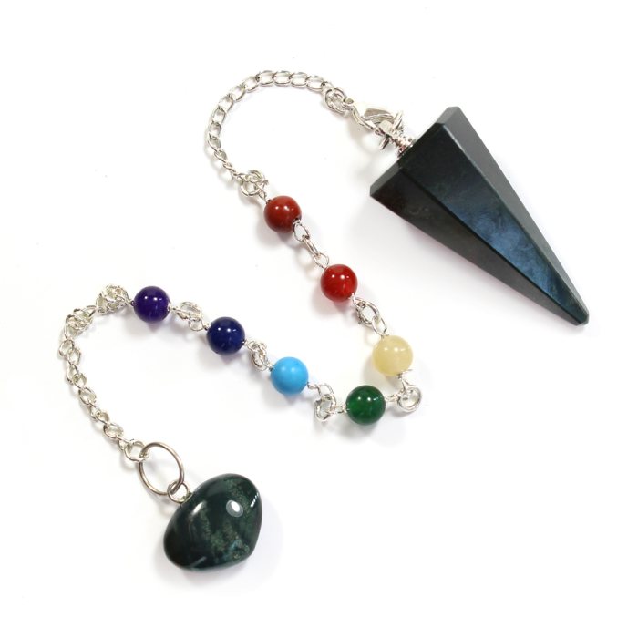 Bloodstone Pendulum/Bracelet Combination