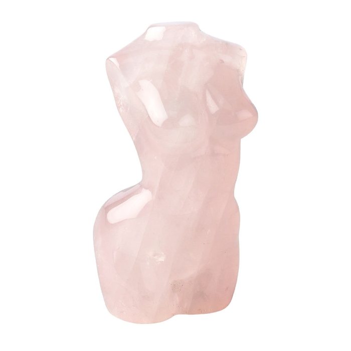 Rose Quartz Female Figure