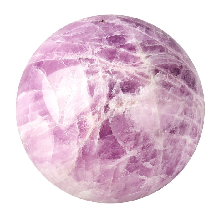 Polished Kunzite Sphere - 0.37kg