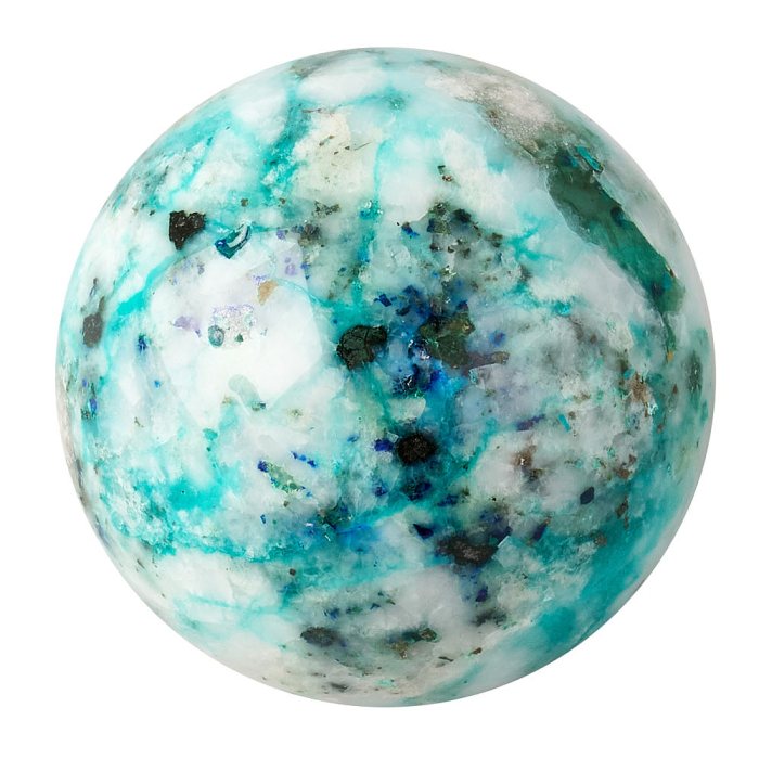 Polished Phoenix Stone Sphere - 0.130KG