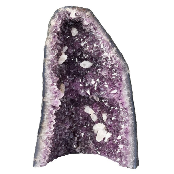 Amethyst Cathedral with Open Base, 300mm x 200mm x 155mm