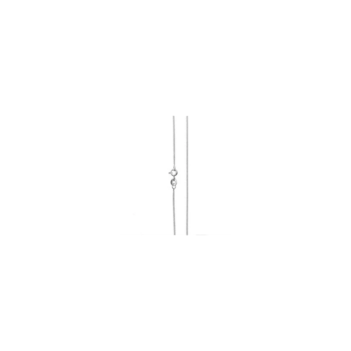 16" Curb 0.30 Diamond Cut Chain Sterling Silver (STS)